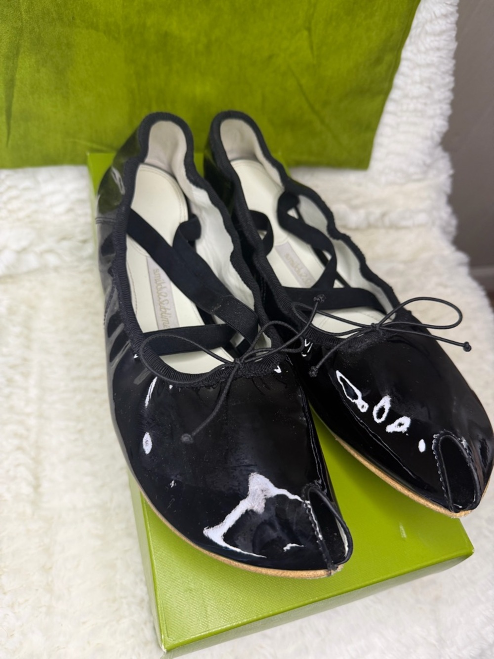 Tory Burch Peep-Toe Mary Jane Ballet - Picture 3 of 10
